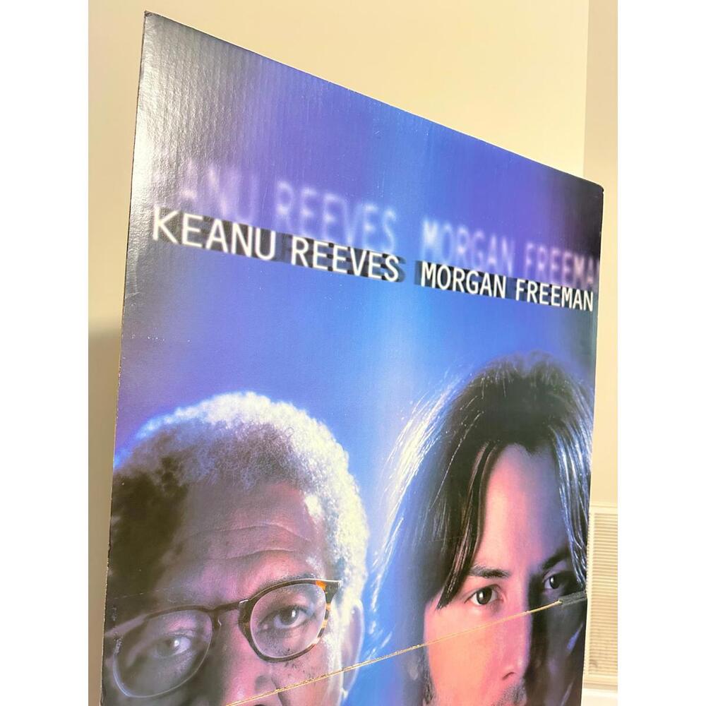 Keanu Reeves Chain Reaction Standee Movie Display Morgan Freeman 1996 20th FOX - Picture 2 of 6